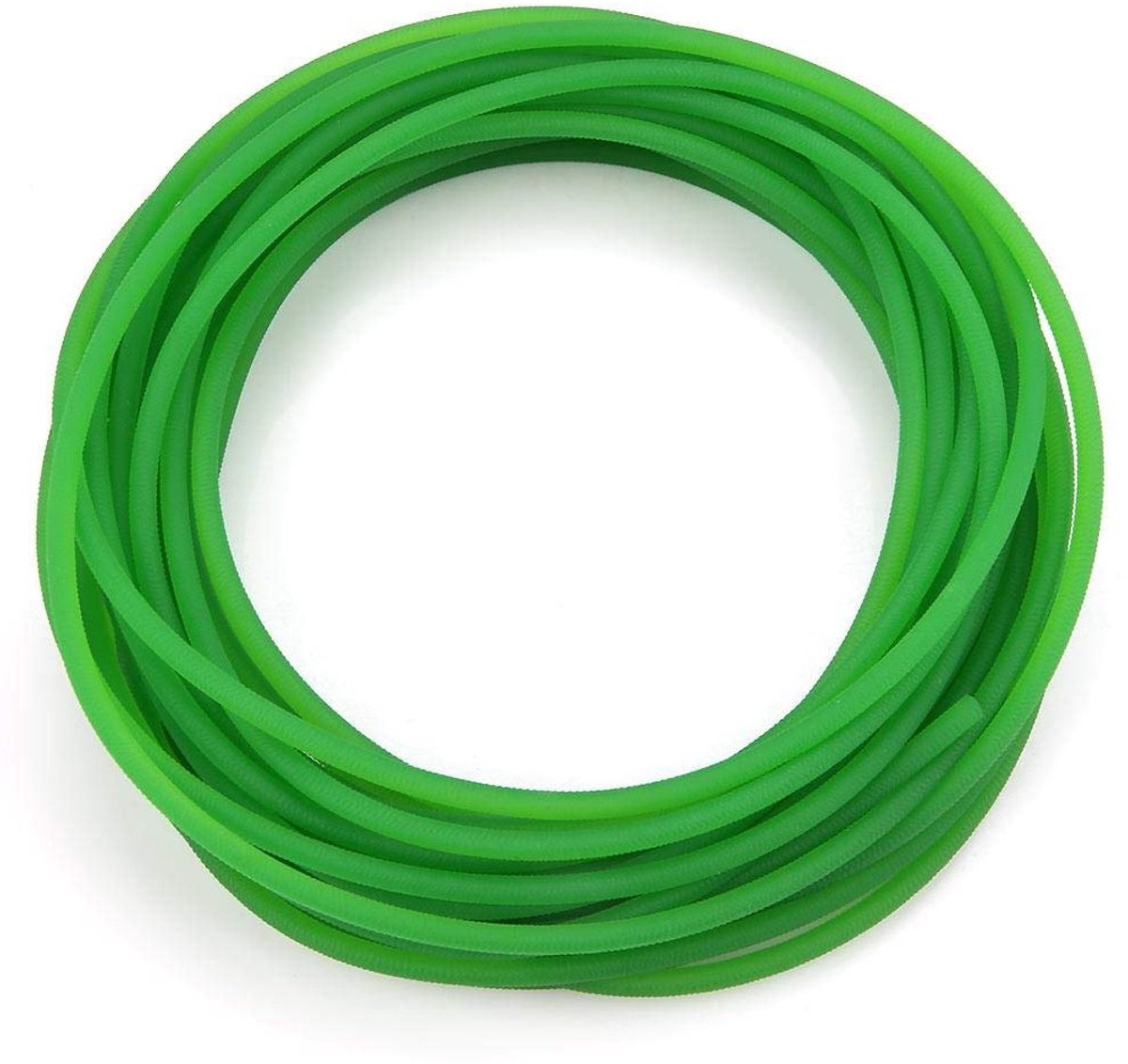Ronde PU Strap met Ruwe Oppervlakte voor Aandrijfriem - Groen, 4mm x 10m, Duurzaam en Flexibel