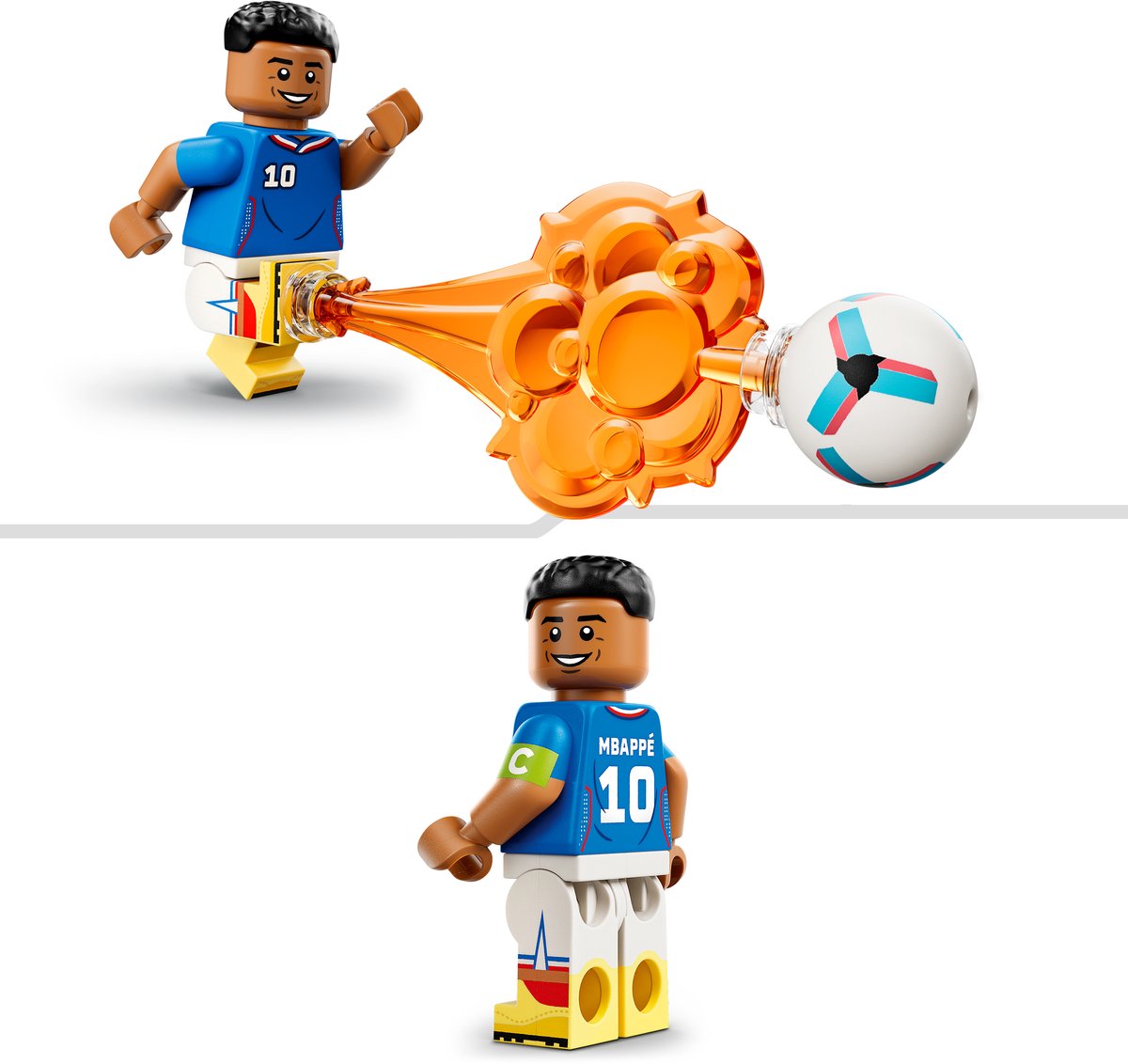 LEGO Editions Kylian Mbappé – Voetbalhoogtepunten Voetbal Speelgoed voor Kinderen - 43013 – foto 3