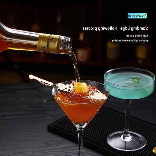 RVS Absinthe Lepel voor Cocktails, Wormwood Accessoires en Barbenodigdheden, Ideaal voor Absinthe Drankjes en Mixen 16 x 3.5cm — afbeelding 3