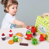 The bloei Houten Afternoon Theeset Speelgoed – Stimuleert Coördinatie, Focus & Sociale Interactie