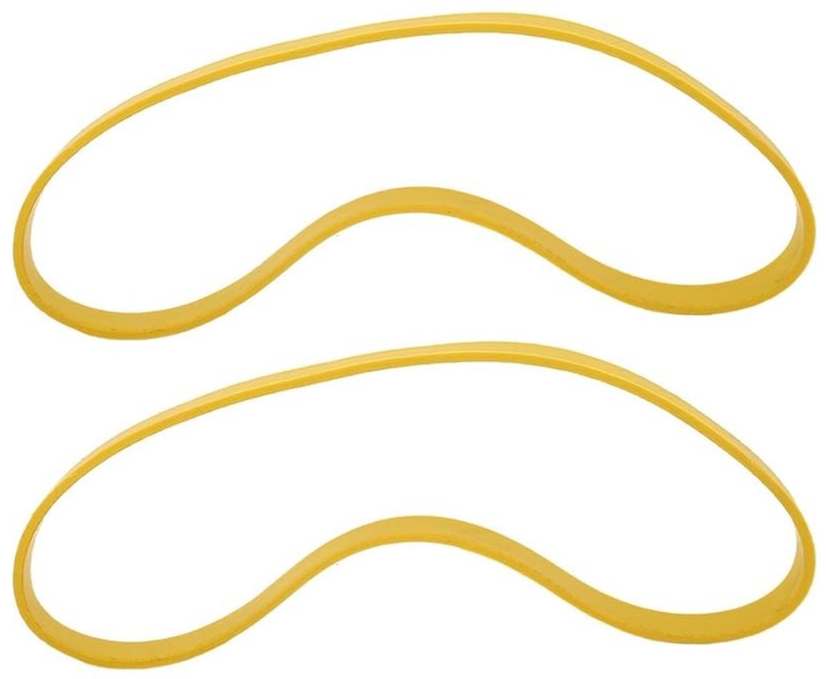 Allecto - Rubber Band Saw Banden - 2 Stuks - Vervangingsset voor Bandzaagwielen - 8 Inch Formaat - Hoogwaardige Kwaliteit - Efficiënt en Betrouwbaa...