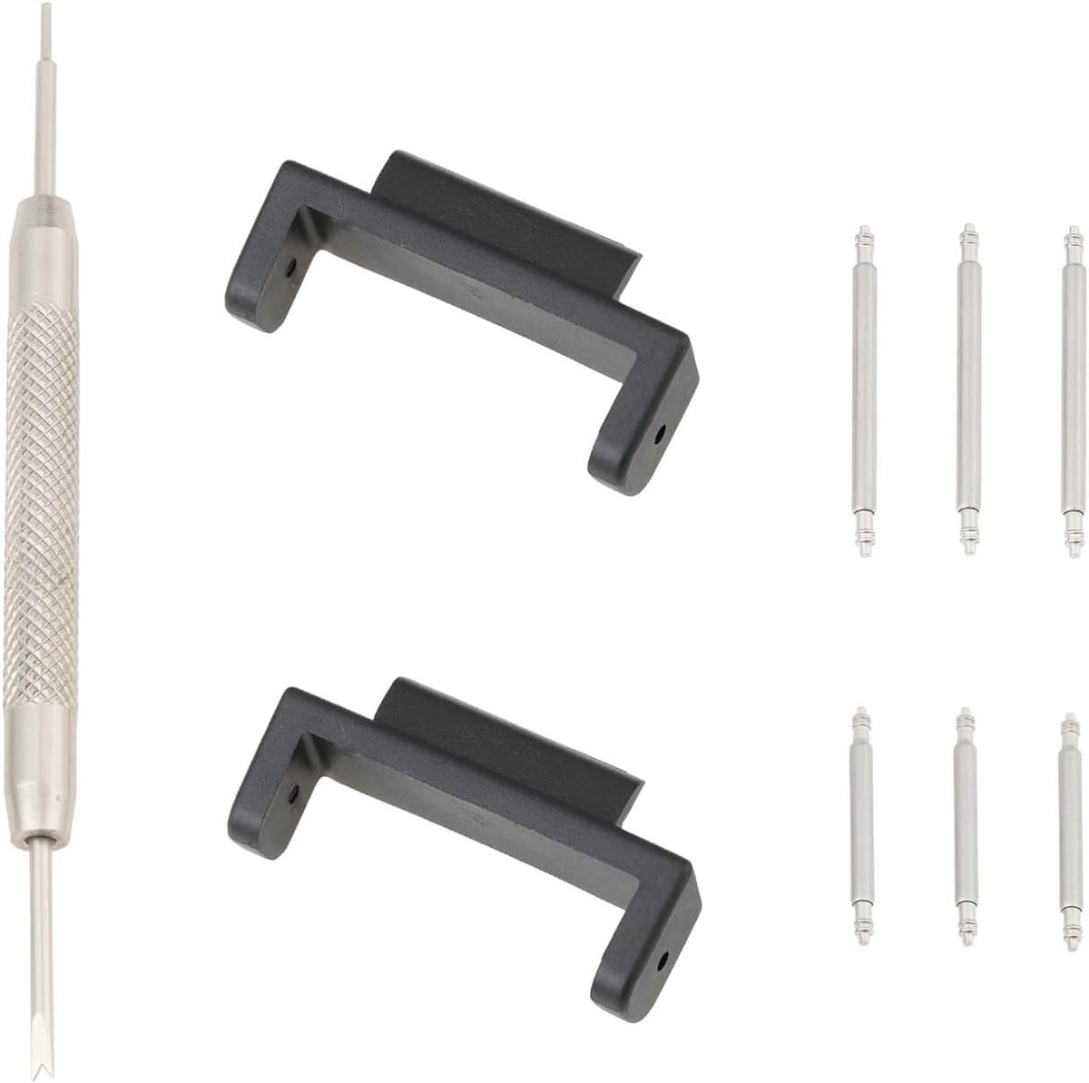 1 Pair Watch Band Connector Buckle Set 16mm to 22mm - Compatibel met Casio G-SHOCK GA-110 - G-8900 - DW-5600 - G-5600