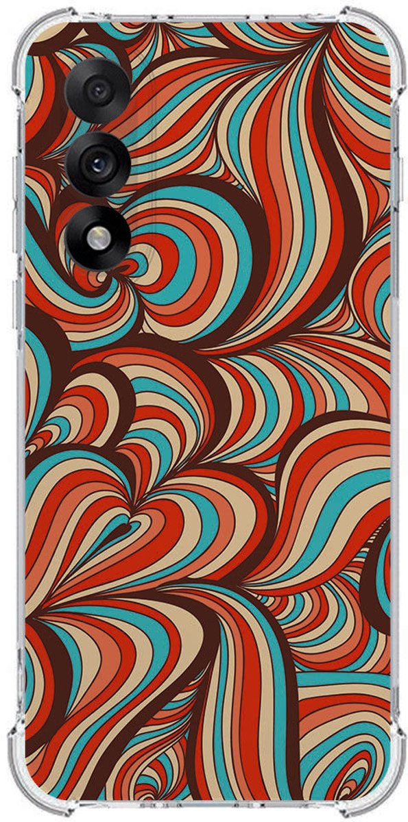 TPU Telefoonhoesje OnePlus Nord 5 - Retro schokabsorberende backcover