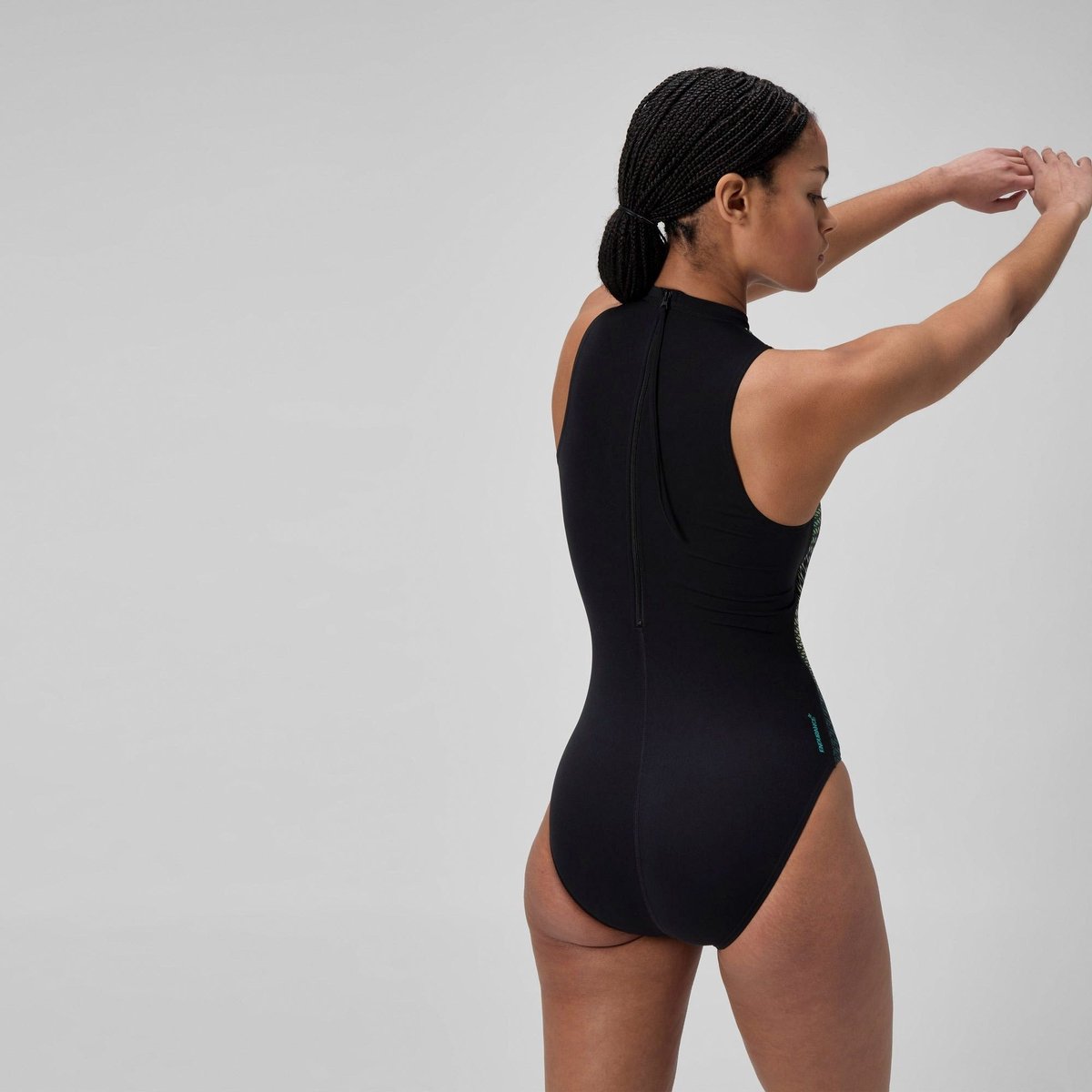 Speedo END+ Printed Hydrasuit Badpak Dames — afbeelding 10