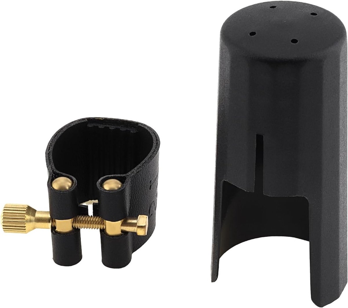 Clarinet Blade Schroef met Beschermende Zwarte Plastic Kap - B Klarinet Accessoires voor Optimale Prestaties