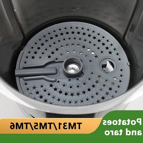 Aansluitstuk voor Aardappelschiller - Geschikt voor Thermomix TM5 TM6 TM31 - Groente- en Fruitschiller voor Eenvoudig Schillen van Aardappelen en Groenten — afbeelding 4
