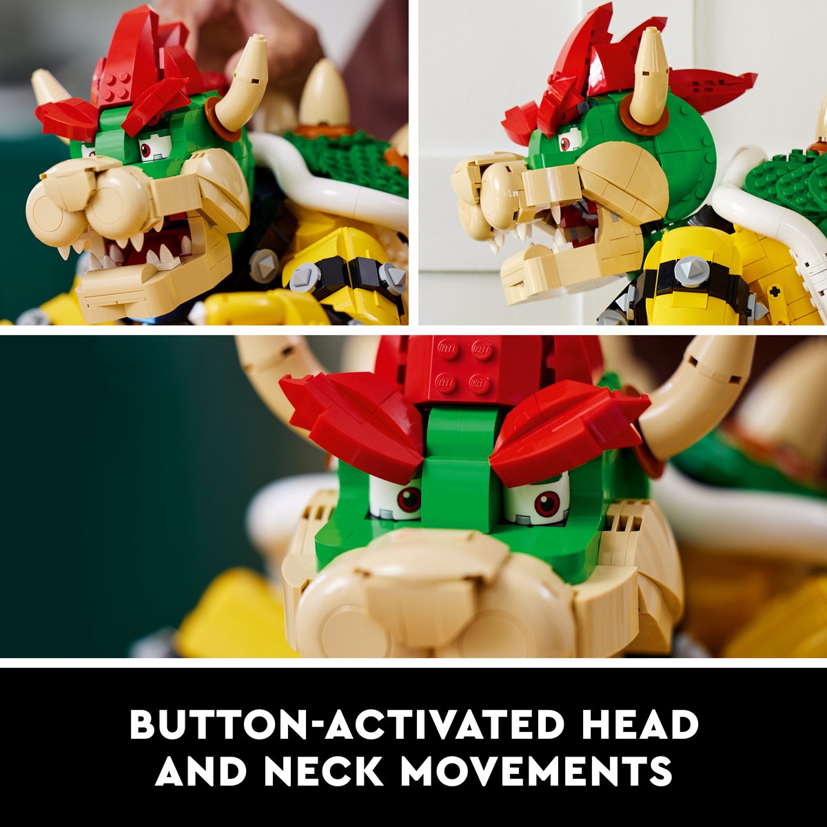 LEGO Super Mario De machtige Bowser, Bouwbaar 3D Model, Verzamelitem & Cadeau Idee - 71411 — afbeelding 25