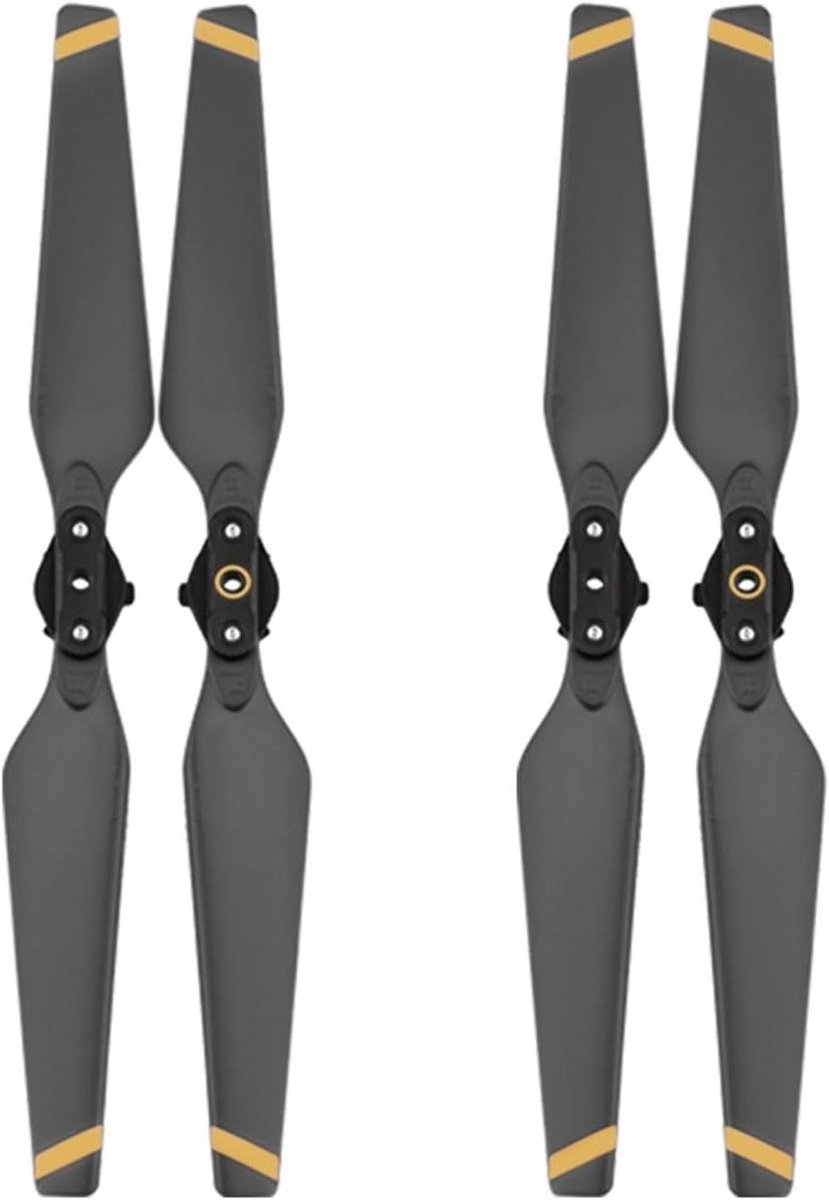 Vervangende Propellers - Drone Bladen - Drone Vliegen - Snelle Bevestiging - 4 Stuks - Zwart
