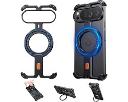 Robuuste 360° Rotating Kickstand Hoes voor Google Pixel 10 Pro XL - Schokbestendig, Militaire Bescherming en Metalen Frame