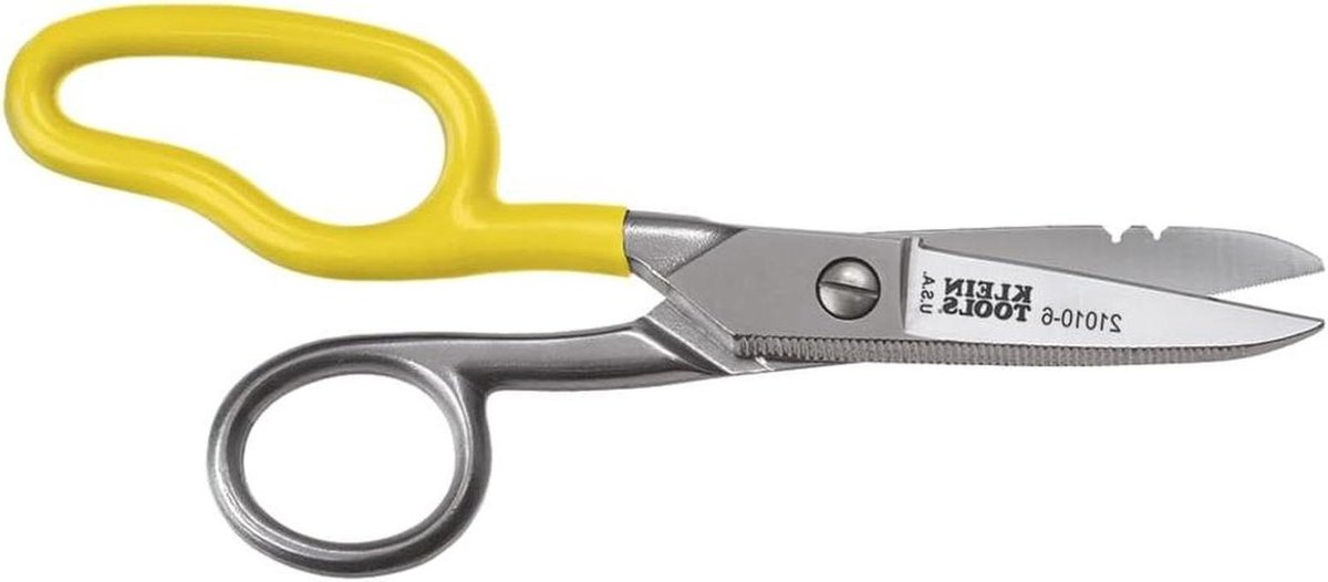 Draadkniptang met Schraper - Kabel Stripper - Draad Bewerken - Ergonomische Handgreep - 6.25 Inch - Geel