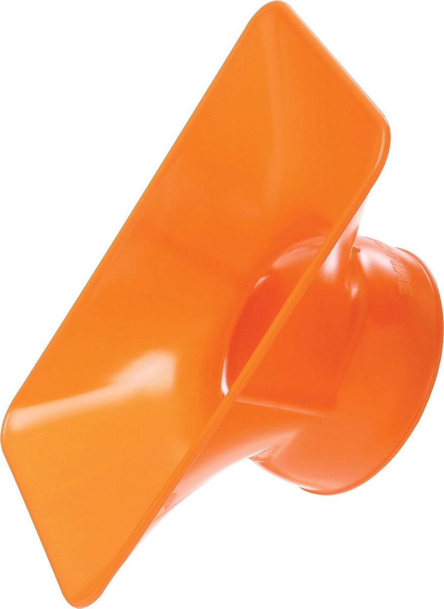 Vacuümslang - Zuigslang - Stofafzuiging - Rechthoekig mondstuk - 15 cm - Oranje
