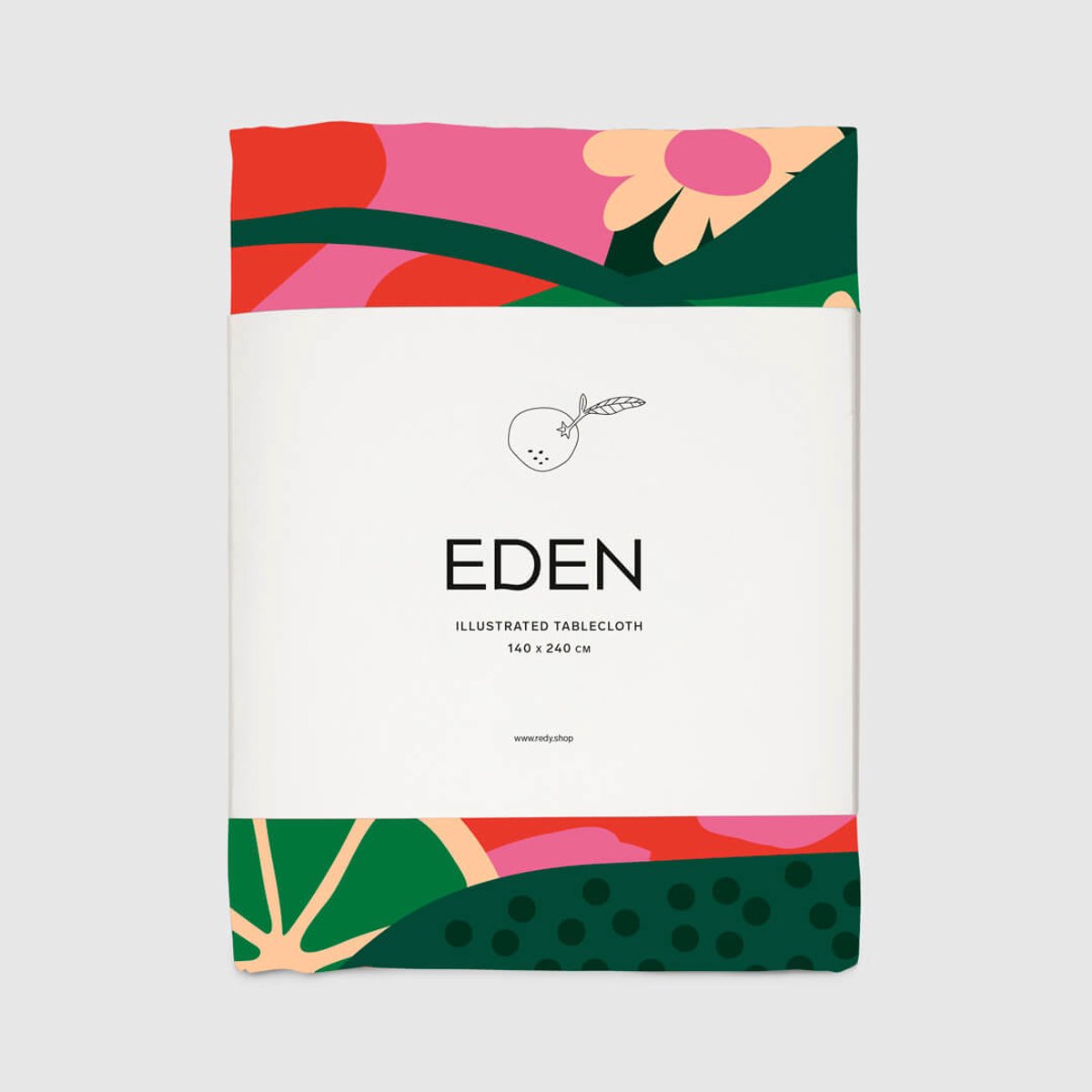 Redy tafelkleed – Eden - 100% polyester 250 gr/m2 - 240 x 140 cm
