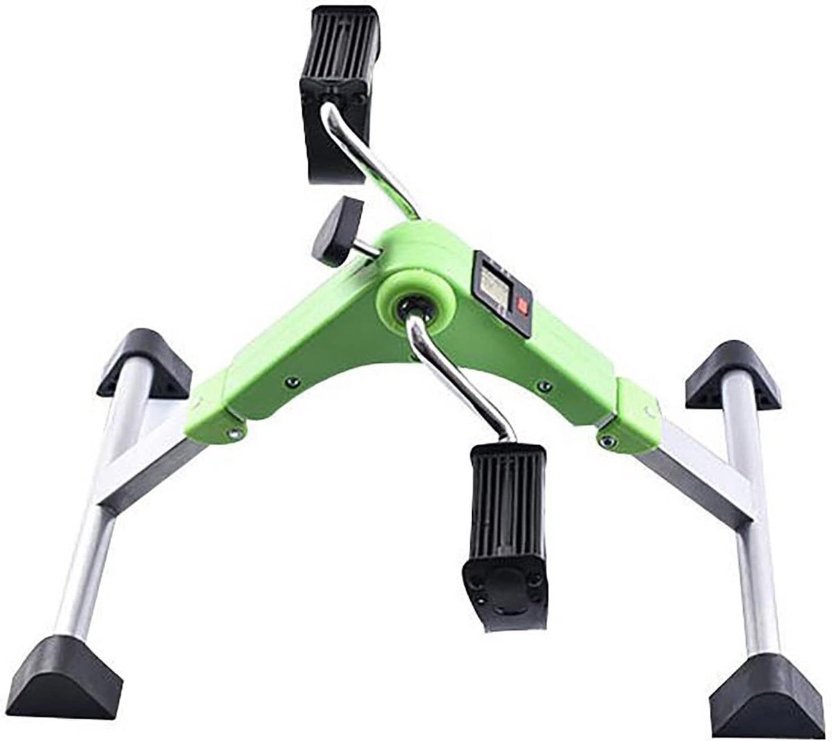 Mini Hometrainer - Pedaaltrainer - Thuis Fitness - Variabele Weerstand - Opvouwbaar - Zwart