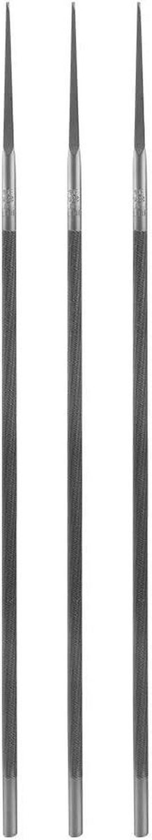 Dailygoods- Kettingzaag Slijper 3 Stuks - Ronde Vijl - Lagerstaal