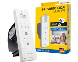 Elektrische Rolluik Bandopwinder - Rolluikmotor RolloDrive - Rolluiken Automatiseren - SmartHome Compatibel - Tot 6m² - Wit