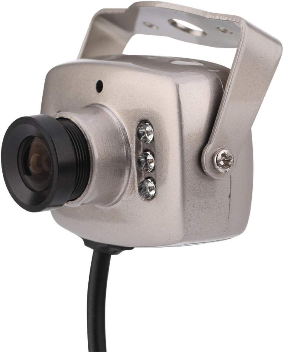 Beveiligingscamera - CCTV Camera - Woning Beveiligen - Audio Video Functie - Mini Formaat - Zwart