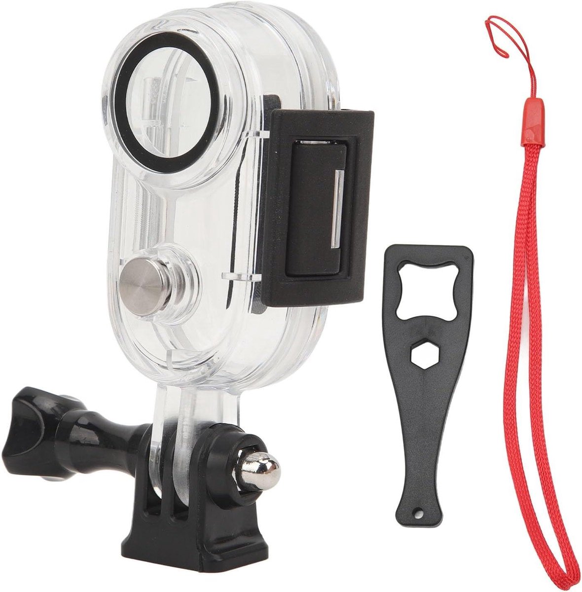 Sportcamera Waterdichte behuizing Professioneel ontwerp Eenvoudig te installeren Voorkom waterlekkage voor GO 3 Actiecamera Duiken Surfen Snorkelen
