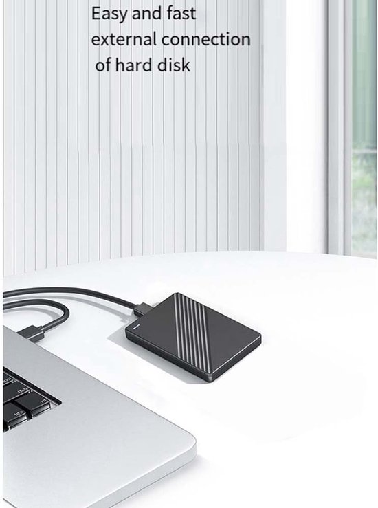 Externe Harde Schijf - Mobiele Opslag - Bestanden Opslaan - Snelle USB 3.0 - 1 TB - Zwart — afbeelding 5
