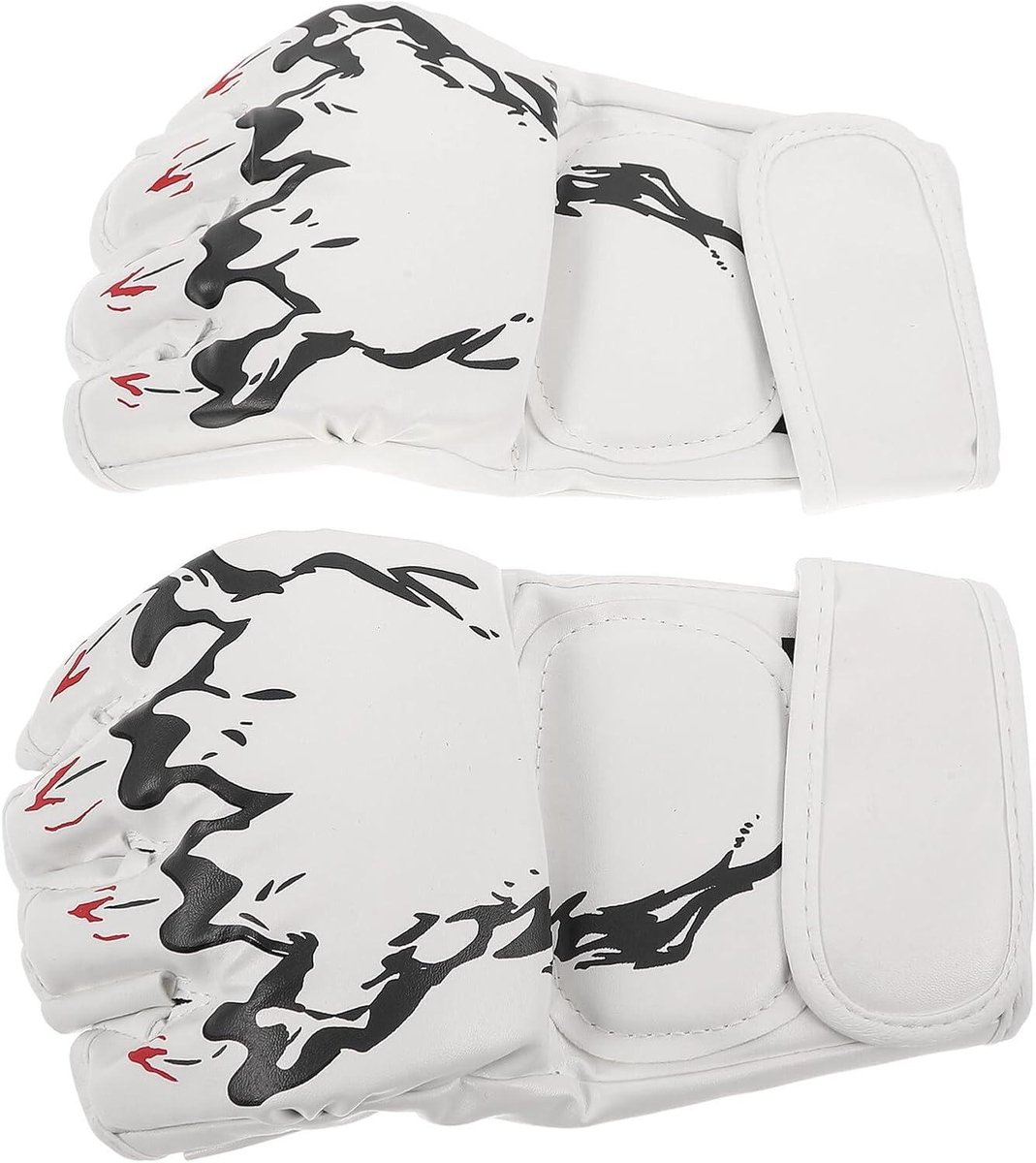 Bokshandschoenen - Trainingshandschoenen - Intensieve Training - Extra Hand Padding - 22x12x3cm - Wit