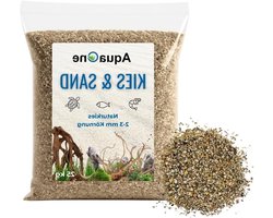 Aquariumgrind Bodemgrond - Aquarium Zand Bodembedekking - Aquarium Inrichten - Natuurlijk Kwartszand - 20 kg - Beige
