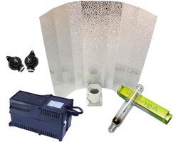 Verlichtingsset 400 W SHP Agrolite + voorschakelapparaat Agrolite klasse 2 + reflector Stuko