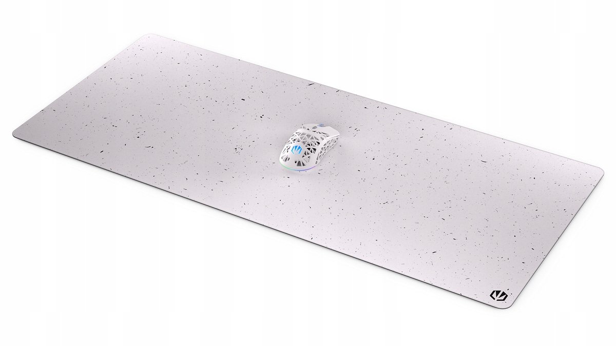 ENDORFY Stoneflow White XL Muismat, 900x400x3 mm, Wit