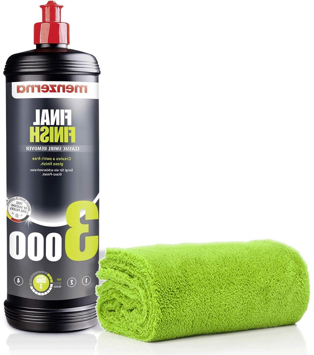 Auto Polijstset - Detailing Kit - Lak Herstellen - Zeer Fijn Korrel - 1 Liter - Final Finish