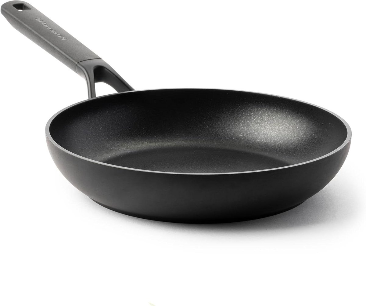 Koekenpan - Koekenpan Aluminium - Gezond Koken - PFAS-vrije Keramische Laag - 24 cm - Zwart