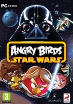 PC CD-ROM hoes met Darth Vader, Chewbacca, Luke Skywalker, Leia, Han Solo en stormtroopers.