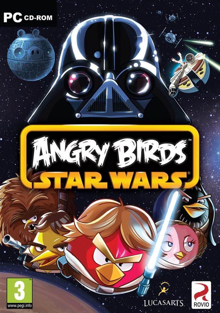 Just for Games Angry Birds Star Wars, PC, E (Iedereen), Fysieke media