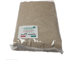 Aquarium Zand - Kleurrijk Bodem - Aquarium Decoratie - Natuurlijk Kwartszand - 2 kg zak - Beige