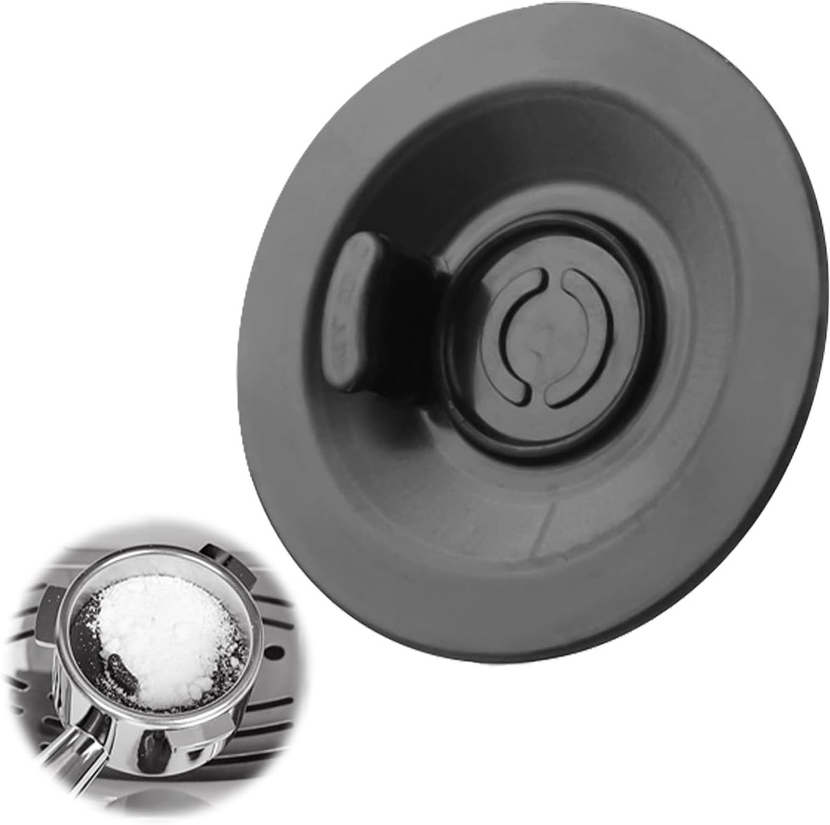 Reinigingstabletten voor koffiemachines, accessoires voor onderhoud, silicone reinigingsschijf en ontkalker set