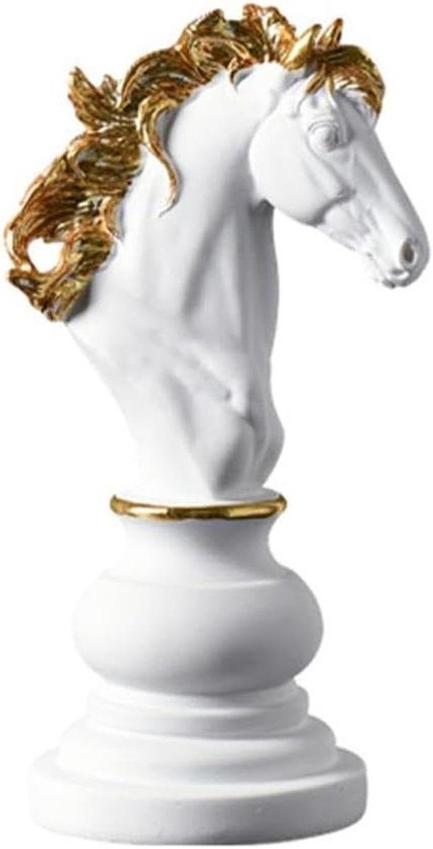 ZEZEFUFU Schaakstukken Ornament, Internationaal Schaken Sculptuur Schaakstukken Ornament Standbeeld