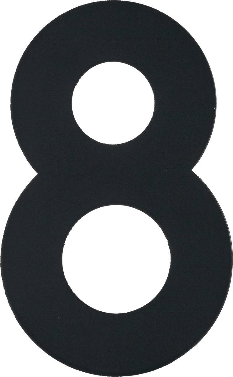 Figura - Zwart Huisnummer 8