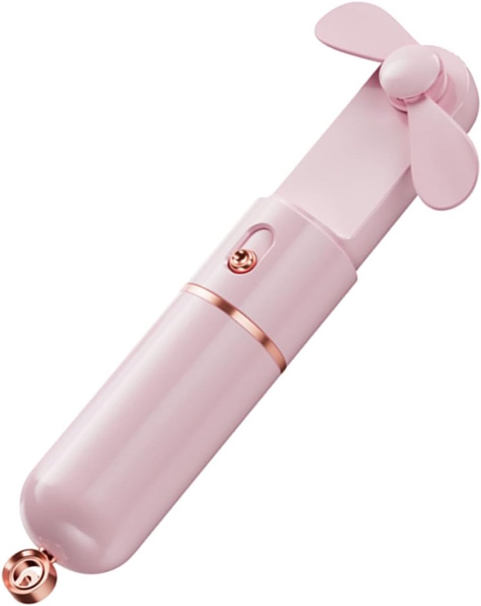 VHV - Opvouwbare handventilator - USB oplaadbare zakventilator - USB oplaadbaar - opvouwbaar - voor camping, reizen, bureau en buitengebruik