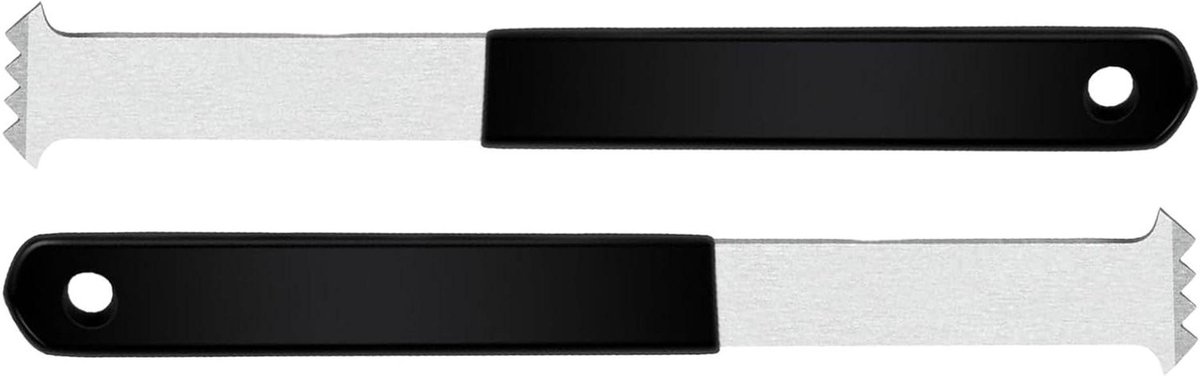 Tegel Verwijderaar - Bestratingsgereedschap - Terras Aanleggen - Ergonomisch Handvat - 24 x 4 x 5 cm - Zwart