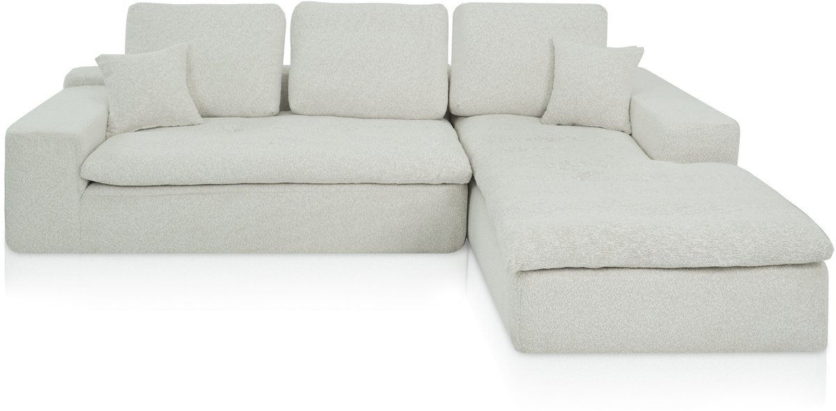 Lazy Hoekbank Beige Rechts