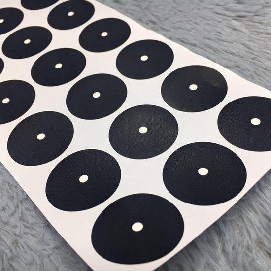 35 Stuks Pooltafel Markeringen - Zelfklevende Positie Stickers voor Biljart en Snooker van Merkloos — afbeelding 2