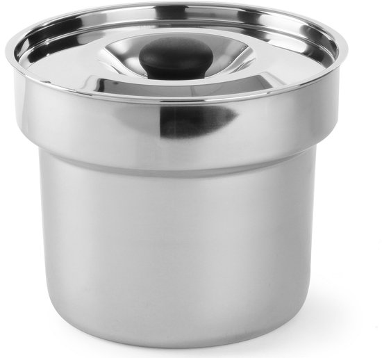 HENDI Bain marie pan – roestvast staal – 4,2L – Ø220x(H)190mm — afbeelding 3