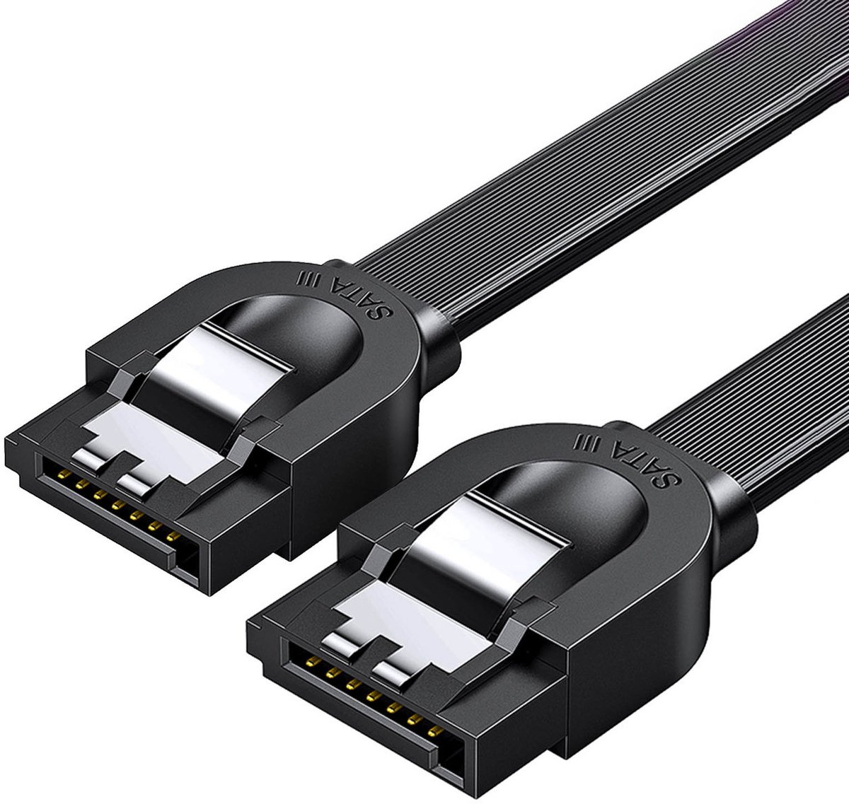 Ugreen US217 - SATA Kabel - Plat - 5Gb/s - 0.5m