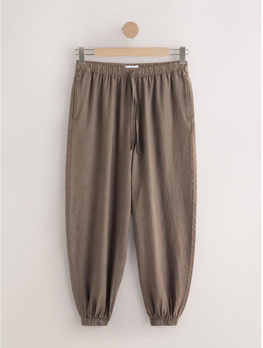 Next - Dames - Broek met ballonpijpen - Bruin