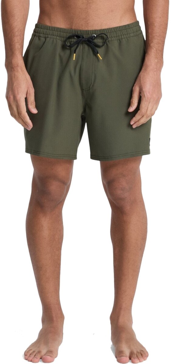 Quiksilver Stretch Piped Heren Zwemshort Eqyjv04211-cre0 Kleur Groen