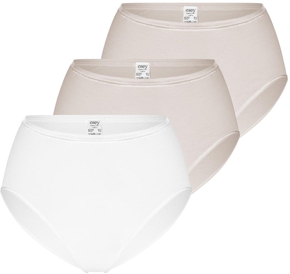 Mey Dames taille pants 3 pack Modal Pure