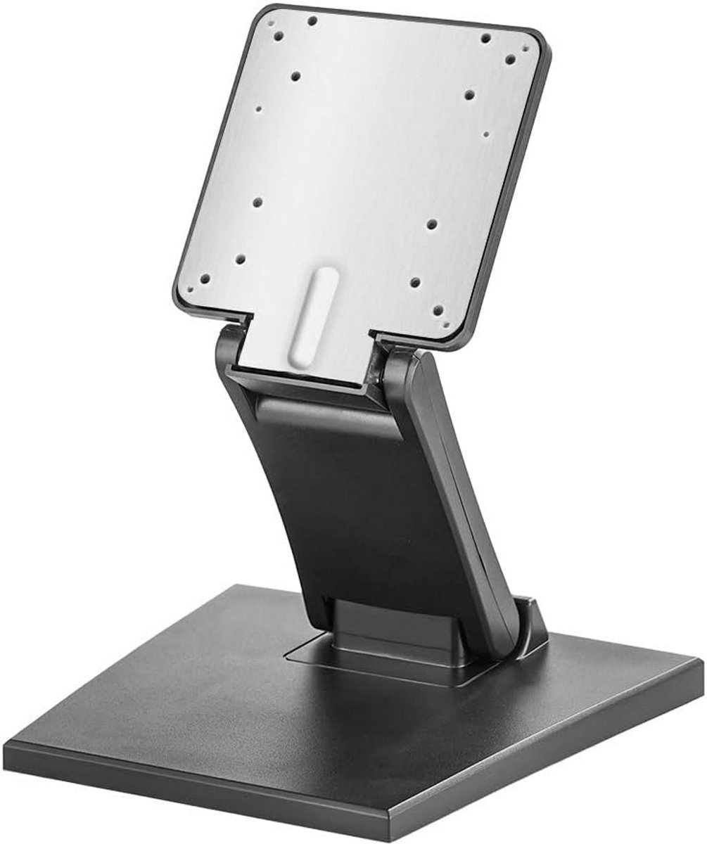 Verstelbare Opvouwbare Monitorsteun voor Bureau - VESA 75x75mm & 100x100mm, Geschikt voor 10-27 Inch LCD Touch Screens