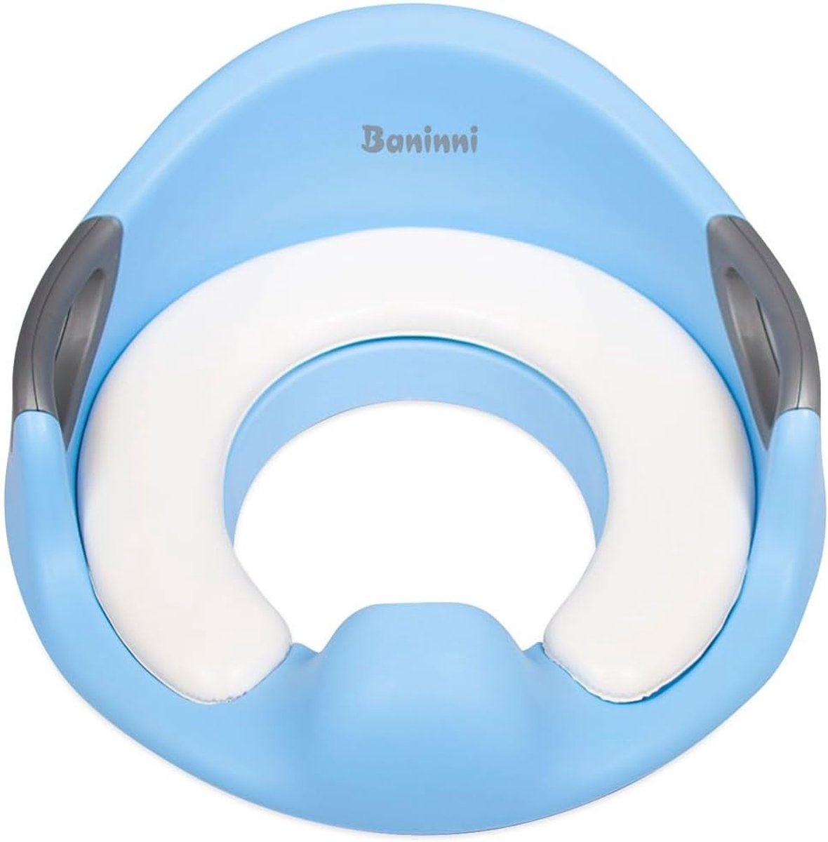 Toiletverkleiner - Potjestraining Hulp - Zindelijkheid Leren - Ovaal Vorm - 36 x 34 x 14 cm - Blauw