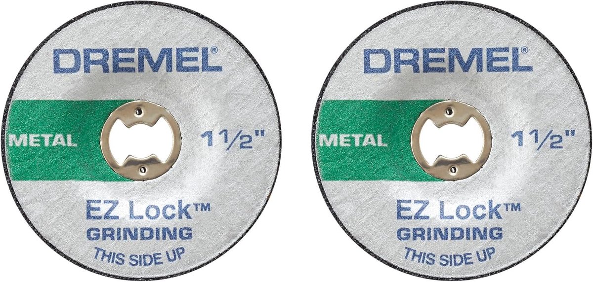 Metaal Slijpschijf - Ronde Schijf - Metaal Bewerken - Duurzaam en Krachtig - 38 mm Diameter - Groen