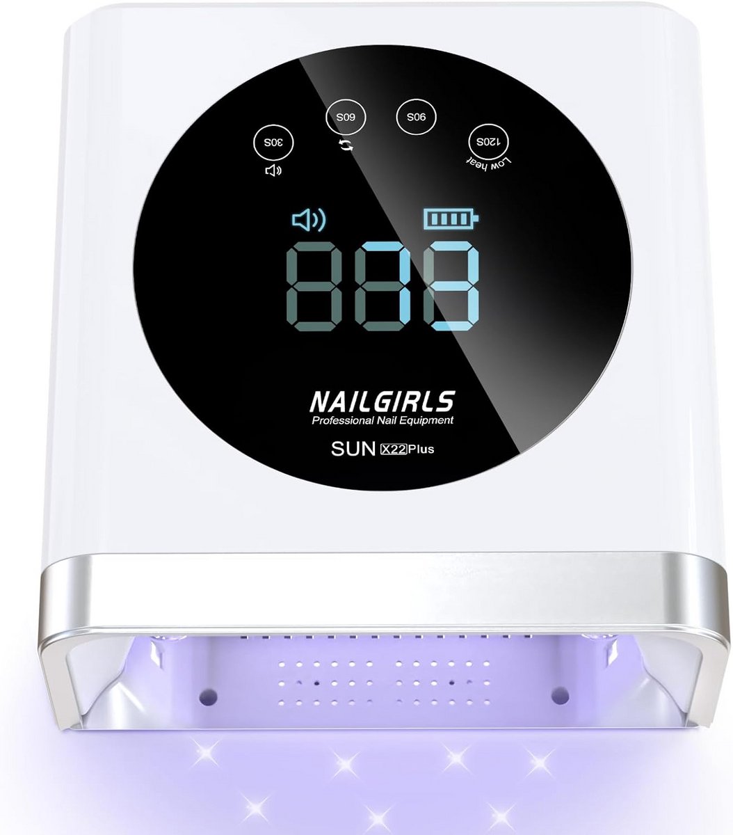 Nagel Uithardlamp - Gellak Lamp - Nagels Drogen - Draadloos Oplaadbaar - 150 Watt - Wit
