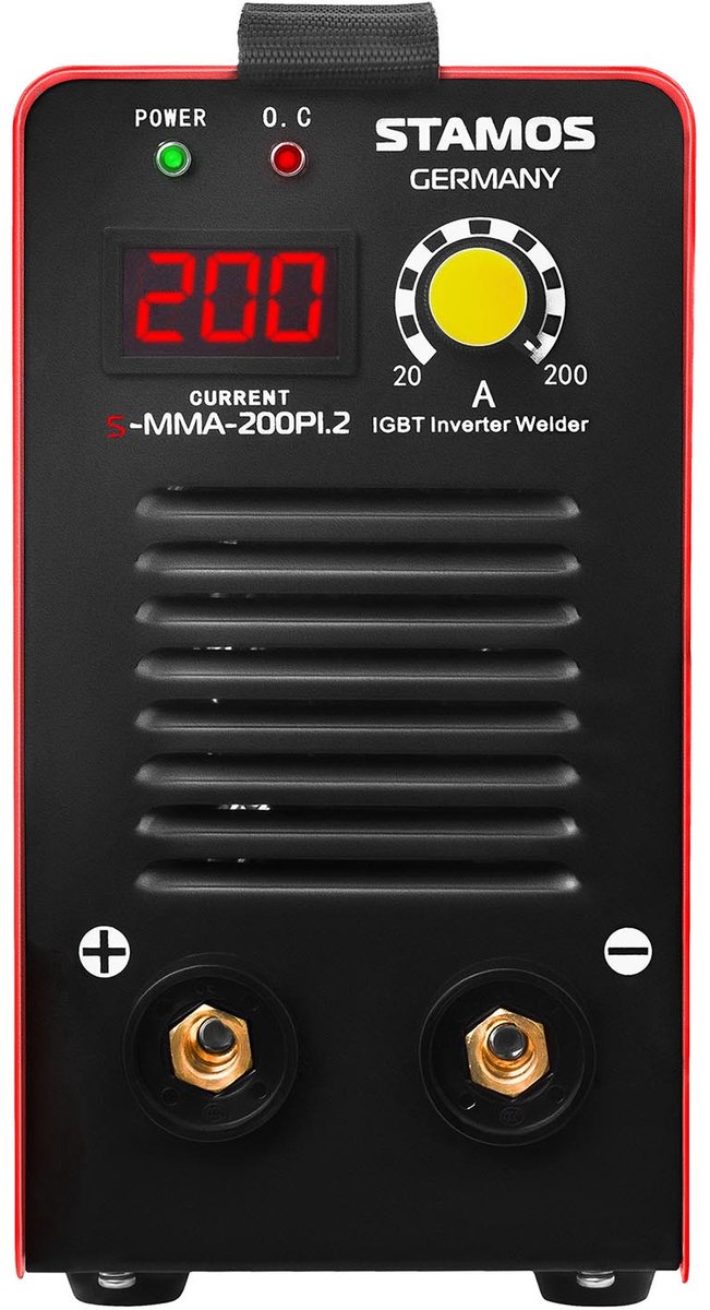 Elektrode-lasapparaat - 200 A - Hot Start - LED-display - Stamos Germany – foto 2