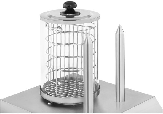 Hot Dog Maker - 2 toastpennen - 422 W - Royal Catering — afbeelding 3
