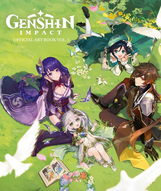 Genshin Impact- Genshin Impact: Official Art Book Vol. 3 - cover